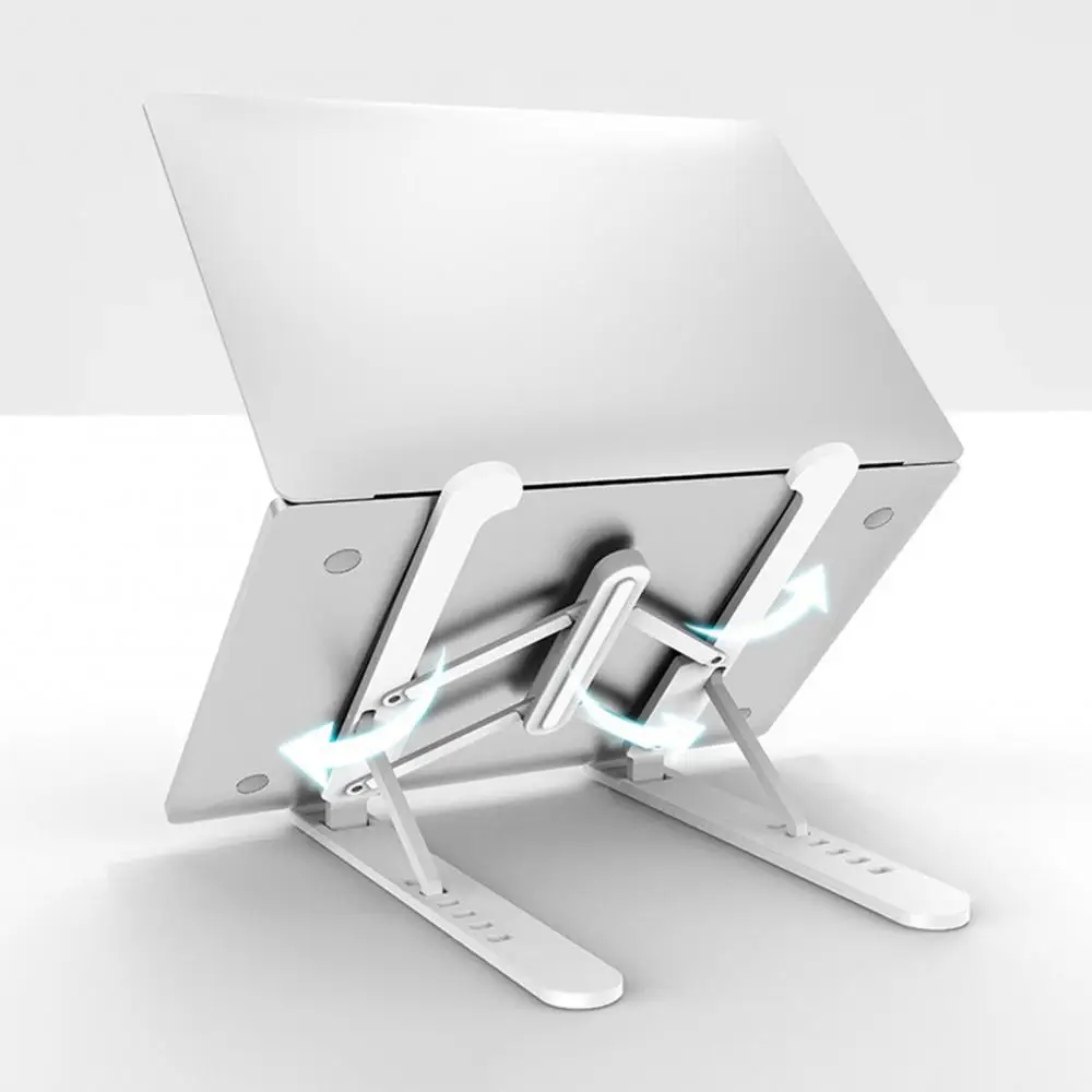 Foldable Portable Adjustable Anti-skid Laptop Tablets Support Bracket Stand Cooling Pads Universal Table Cell Phone | Компьютеры и