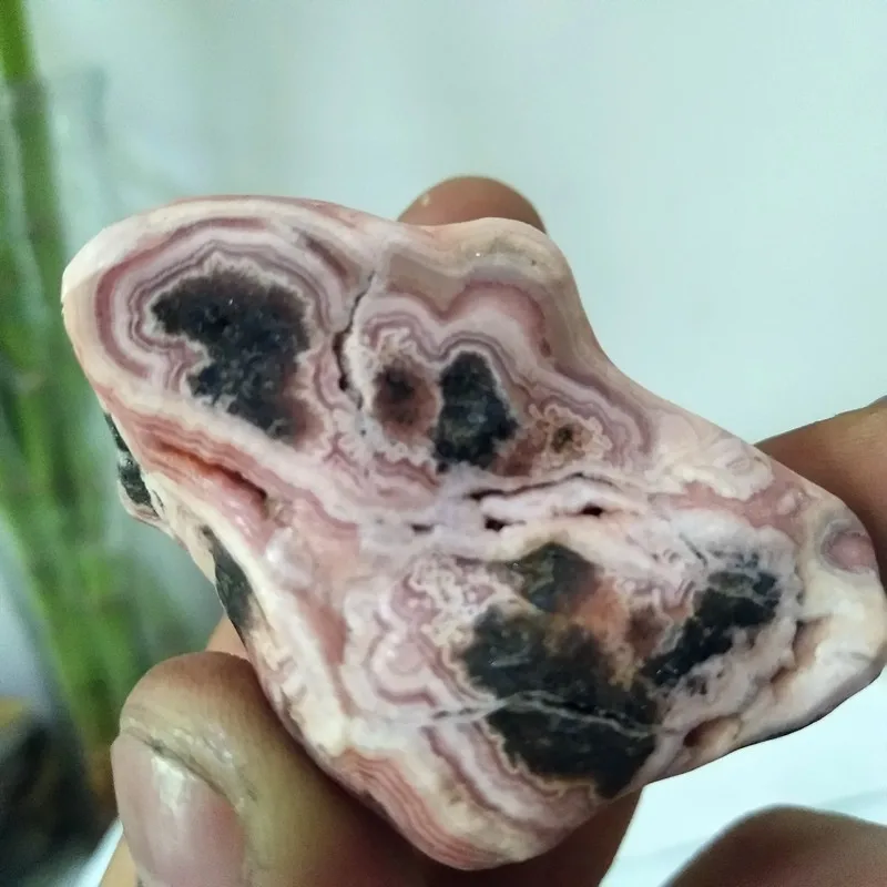 Родохрозит из натурального камня необработанные камни минерал образцы