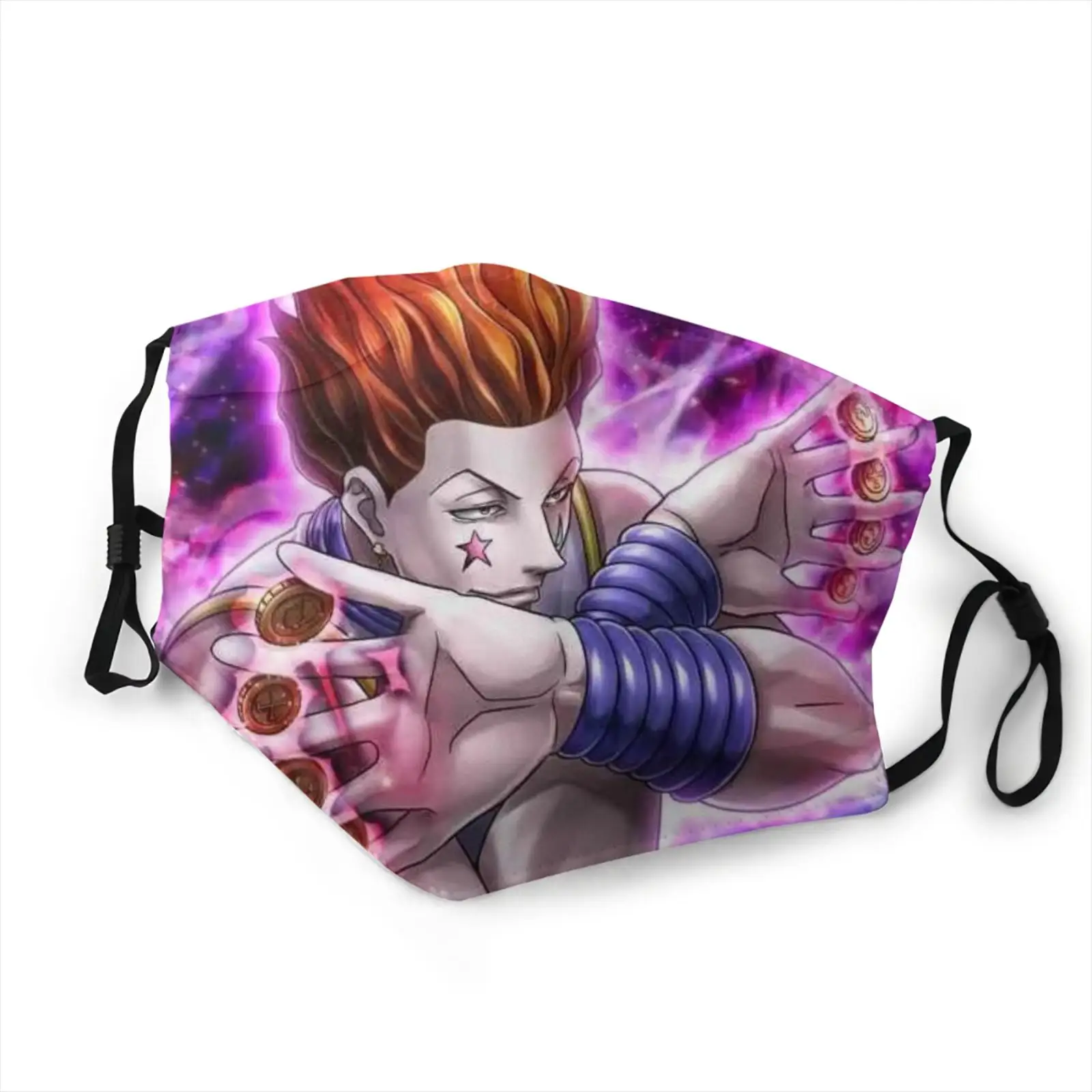 Противовирусная трубчатая маска с принтом Hunter x Пылезащитная для мальчиков и