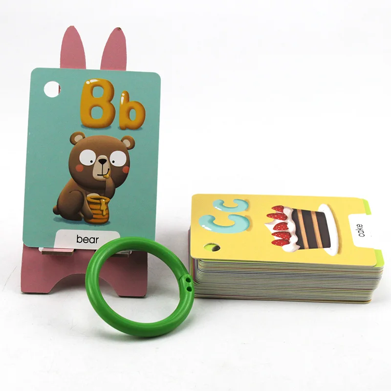 Детские Обучающие карточки с животными из мультфильма 26 ABC | Игрушки и хобби