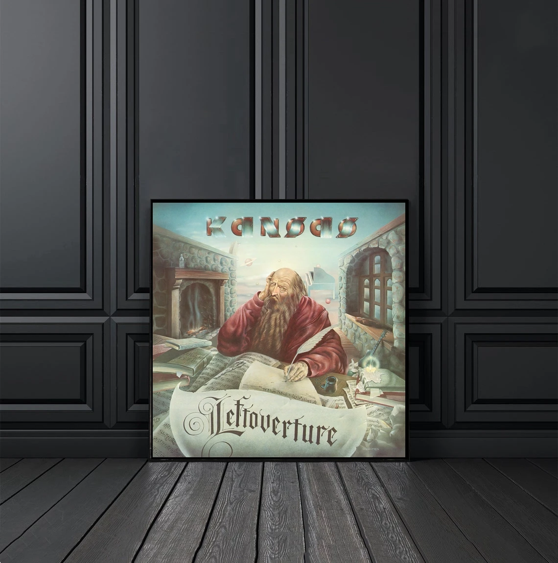 Kansas - Leftoverture Music Album Cover Poster Canvas Print Rap Hip Hop Star Singer Wall Painting Decoration