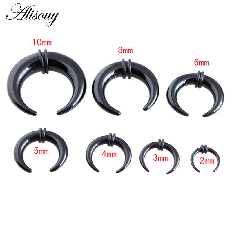 2 шт. манометр акриловый рог буйвола конический Когтевран туннели расширитель