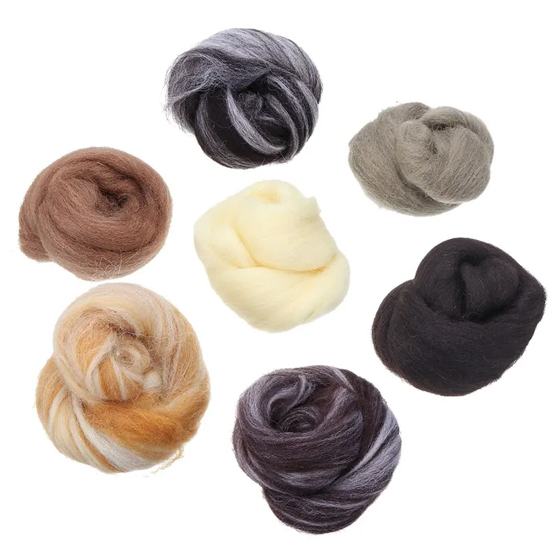 7 шт. валяния шерсть волоконная игла для Натуральная Коллекция корм животных