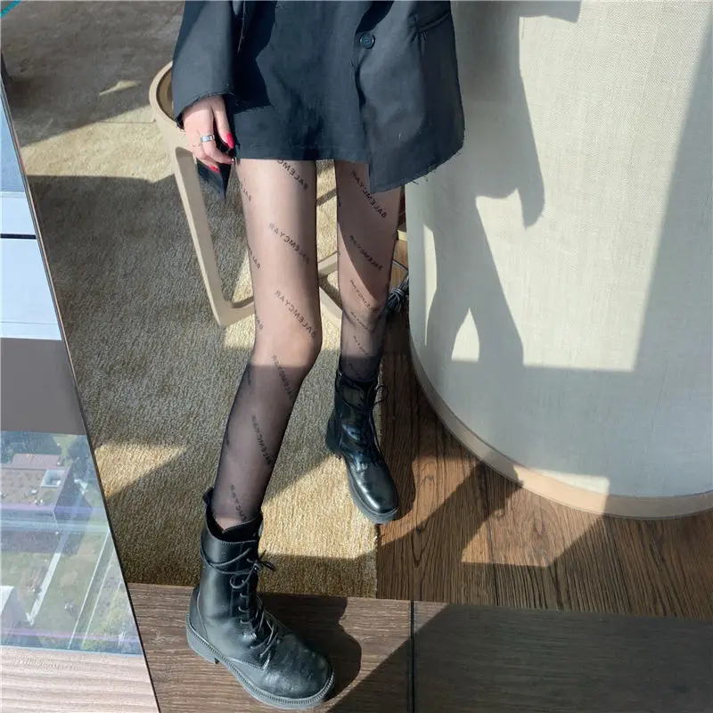 

Sexy Goddess socks, Silk Stockings, Spring and summer, bare legs, magic weapon, explosive letters