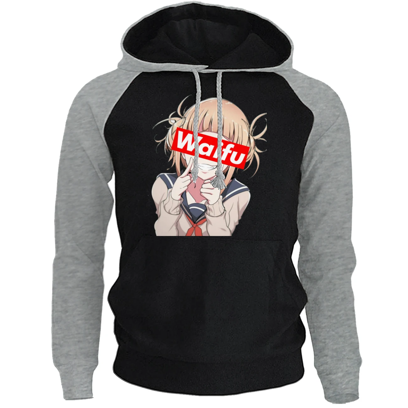 

Toga Himiko мужская толстовка с капюшоном в стиле хип-хоп, новинка 2020, весенне-зимняя толстовка с рисунком Харадзюку, модный Повседневный пуловер