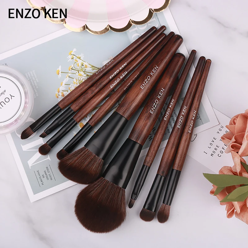 ENZO KEN 9 шт. кисть для основы для макияжа консилер косметические инструменты