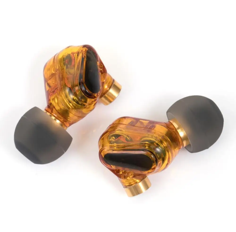 Наушники-вкладыши с двойным динамическим драйвером Paiaudio Hi-Fi аудио 6 мм IEM MMCX