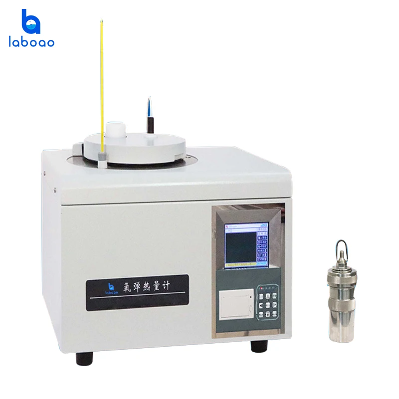 

15000J/K Heat Capacity Automatic Oxygen Bomb Calorimeter Kit For Sale