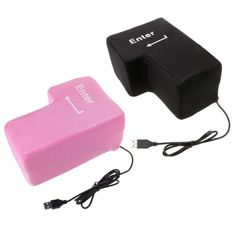 USB Большой Введите ключ компьютер шлица на кнопке для рабочего стола Подушка