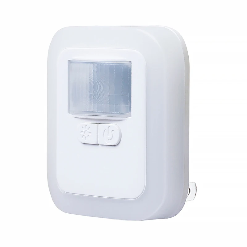 Светодиодный ночник с датчиком движения управление светом звуком настенная