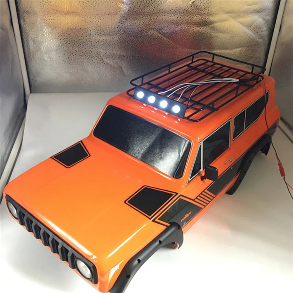 Металлическая стойка для багажа на крышу светодиодный светильник 1:10 Redcat GEN8 Scout II