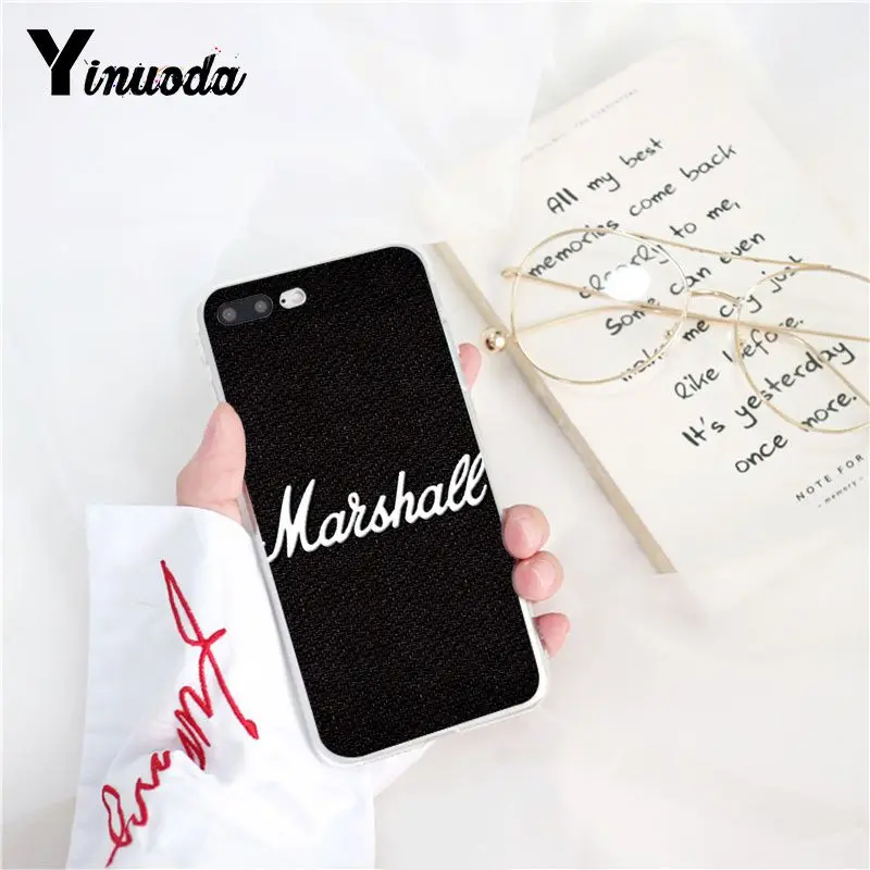 Yinuoda гитарный усилитель marshall DIY окрашенный чехол для телефона iPhone 8 7 6 6S X XS MAX 5 5S SE XR
