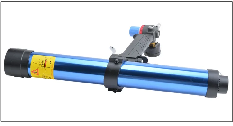 600ml Sausage pneumatic air glass glue guns caulking gun sealant cartridge set | Инструменты