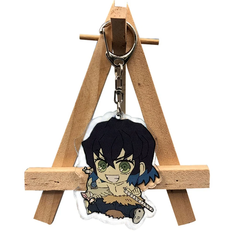 

1pcs Anime Demon Slayer: Kimetsu No Yaiba Acrylic Keychain Keyring Cosplay Anime Gifts