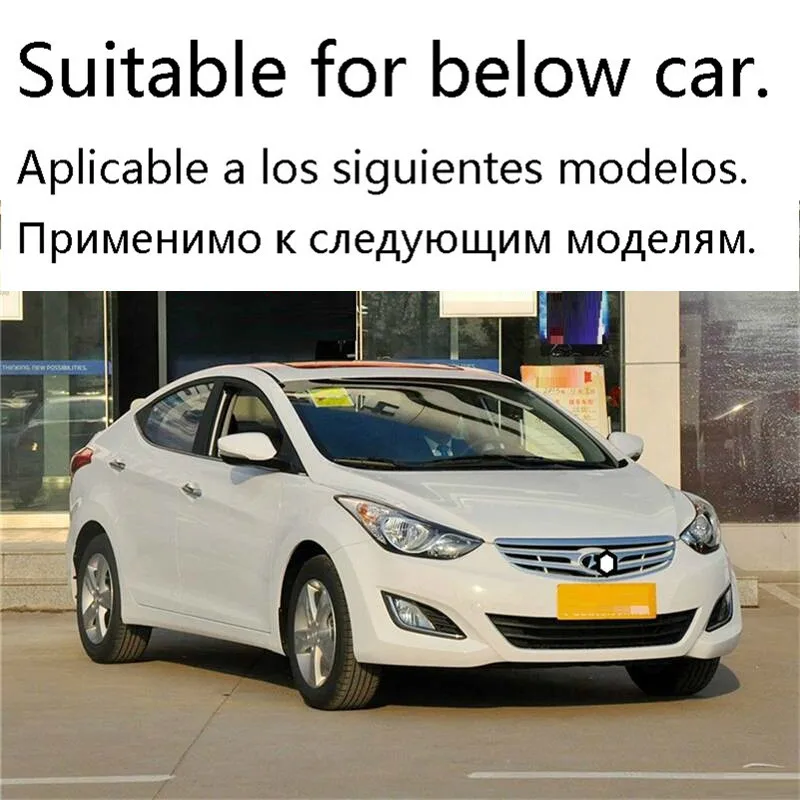 Наклейка на бампер для Hyundai Elantra 12 13 14 15 16 17 дюймов | Автомобили и мотоциклы