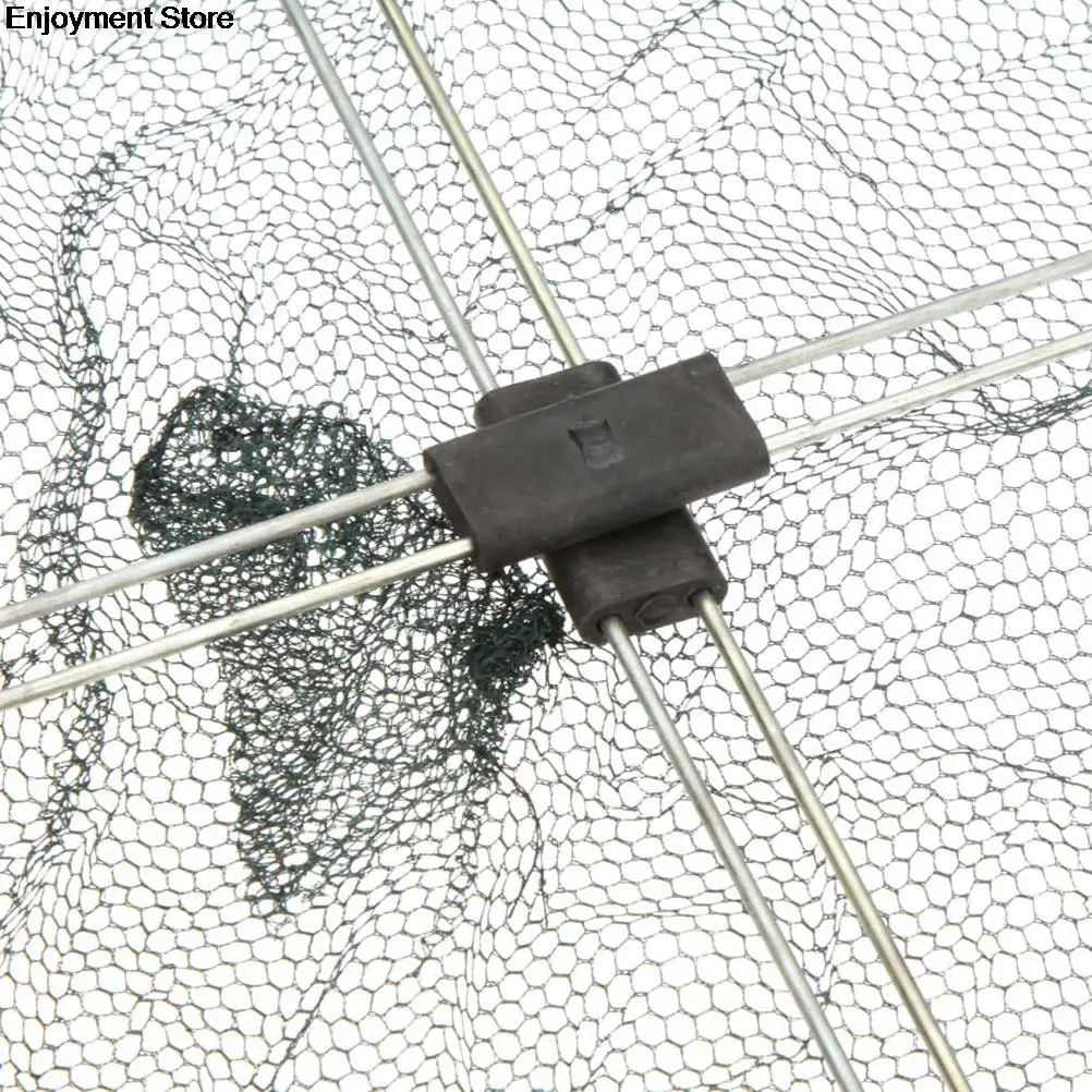 Складная сетка Ловушка приманки Литой Сачок Краб креветки сандалии на высоком