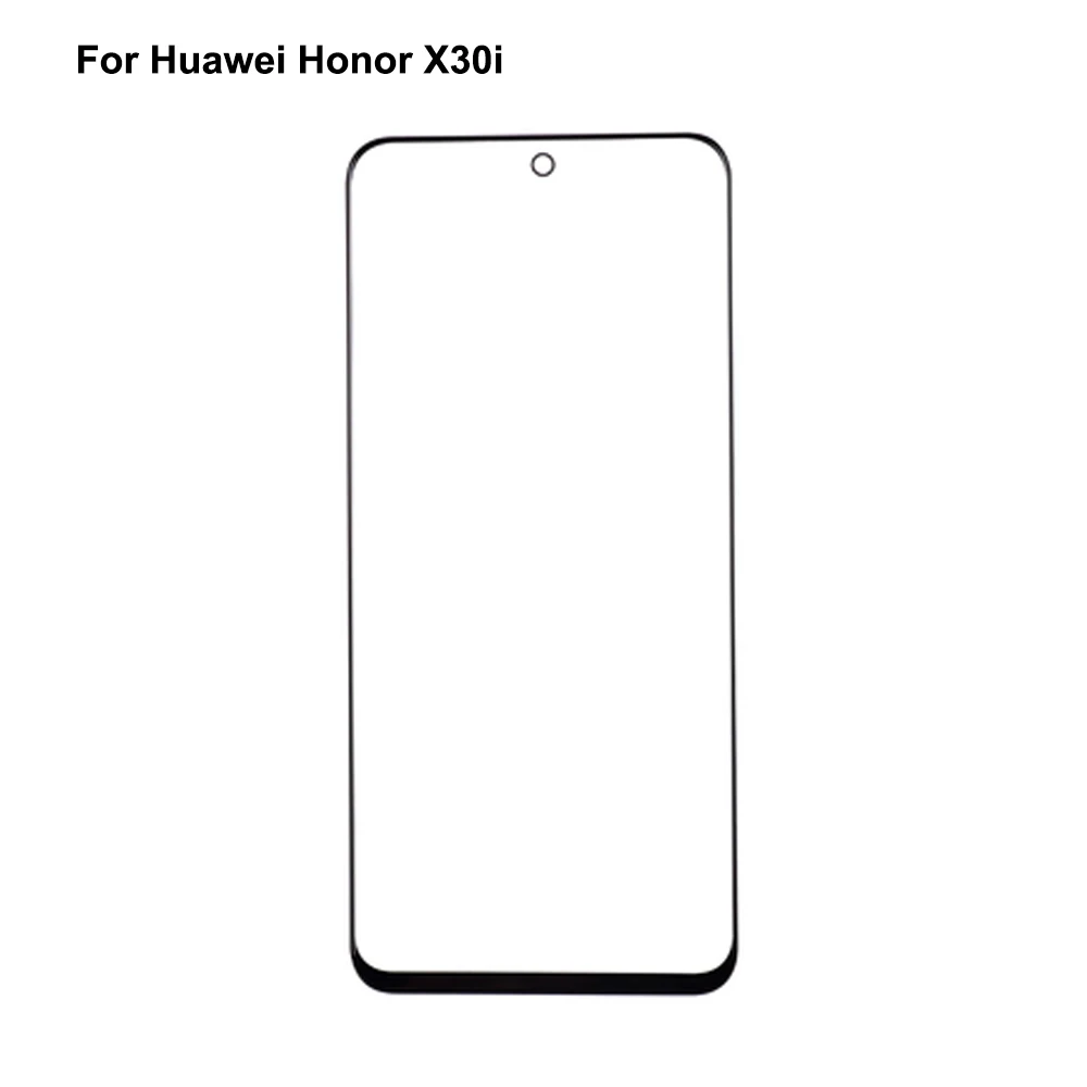 

2 шт. для Huawei Honor X30i переднее ЖК-стекло объектив сенсорный экран X 30i Сенсорная панель внешнее стекло экрана без гибкости