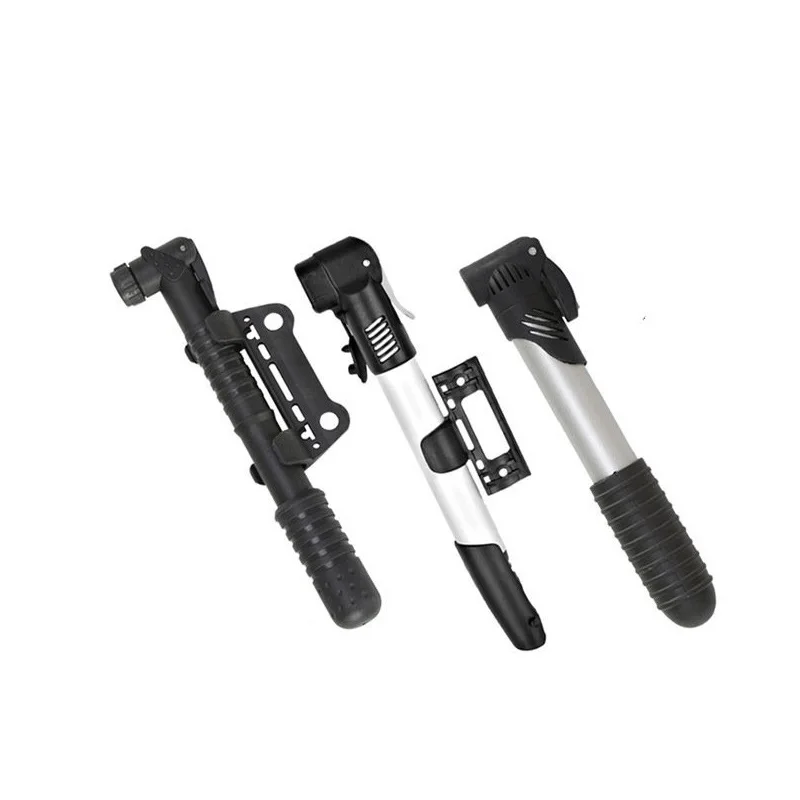 

Portable Mini Bicycle Inflation Pump Folding Aluminium Alloy Air Compressor Fill Bike Tire Mtb High-Strength Cycling Inflator