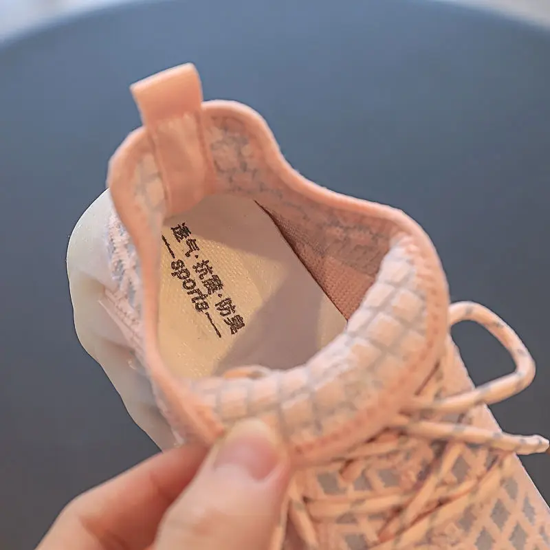 

Girls' shoes spring and summer 2021 single shoes children's net shoes breathable mesh sports shoes men's middle school