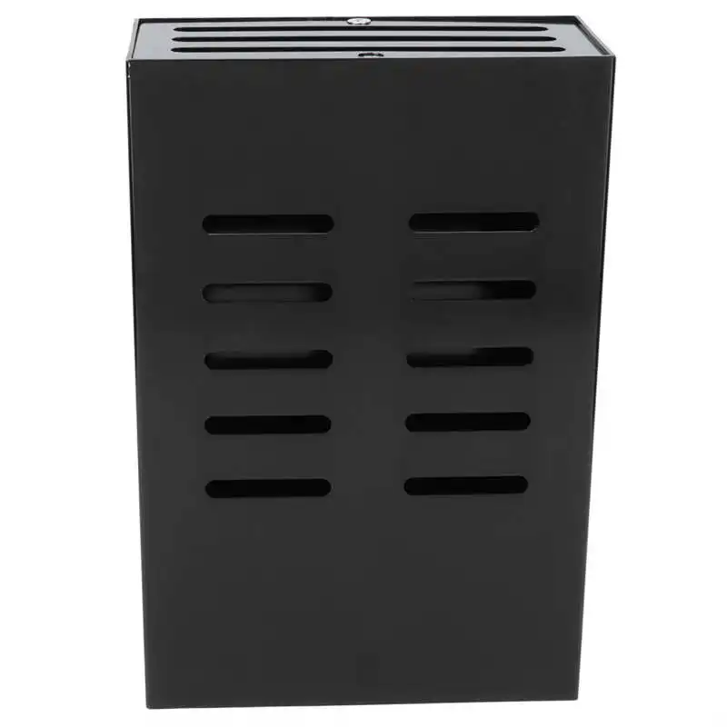 

Черная кухонная полка, настенная стойка, стеллаж-органайзер для ножей JK