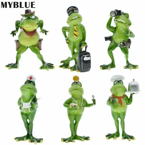 Фигурки в виде животных, лягушек, поваров, медсестер, ковбойских самолетов