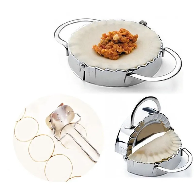 

Stainless Steel Dumpling Mould Lazy Must-Ravioli Making Mold Baking Accessories Home Kitchen Dumpling Maker Bakeware