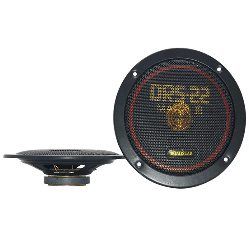 1 шт ультра тонком каблуке 6 дюймов 150W 4Ohm автомобиля HiFi коаксиальный громкий