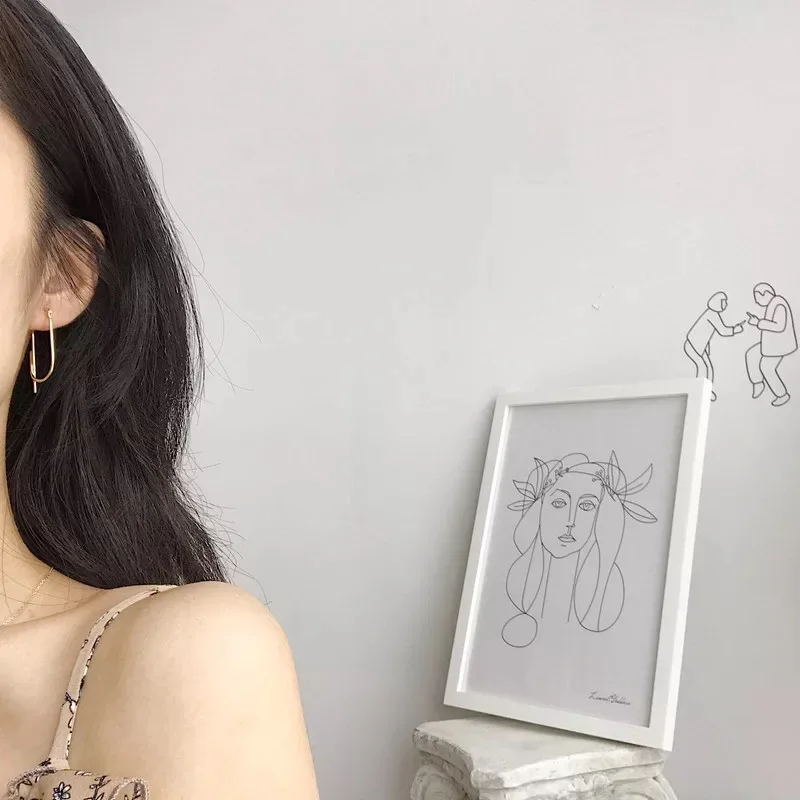 Женские серьги кольца из серебра 925 пробы в марокканском стиле|Серьги-подвески| |