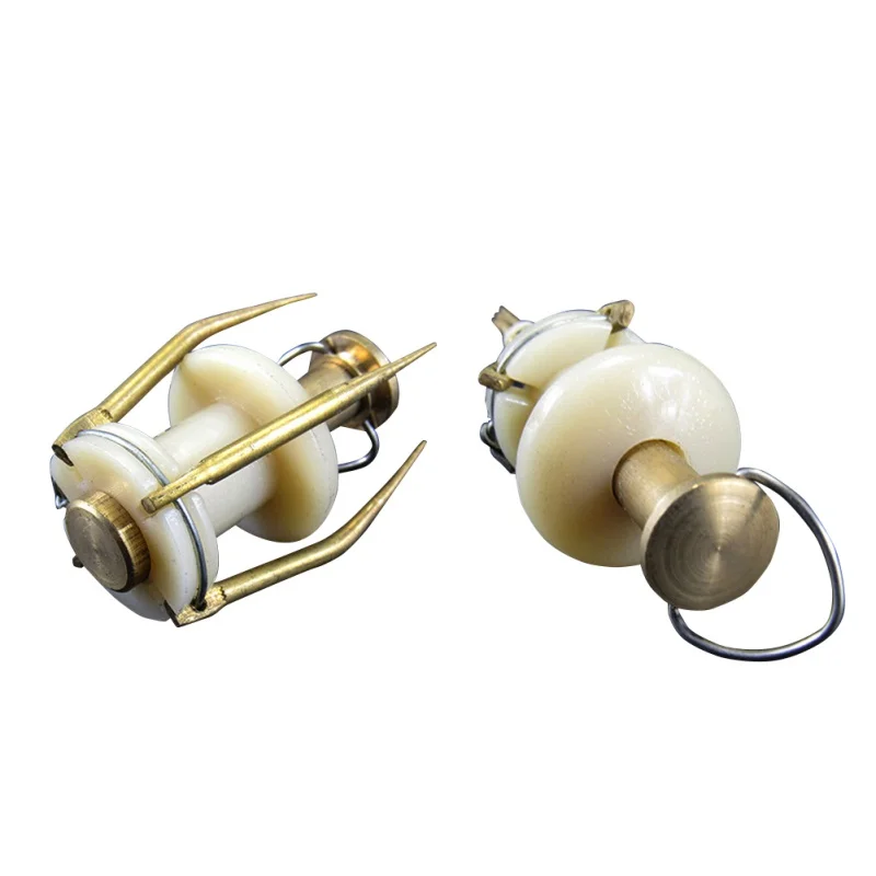 Новинка 1 шт. Медь Запчасти мотыль приманка червь личинки инструмент загрузки с