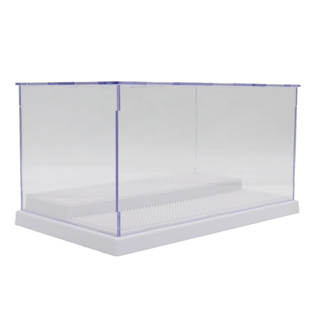 2-уровневая витрина для LOZ строительные блоки Алмазный кирпич прозрачная коробка