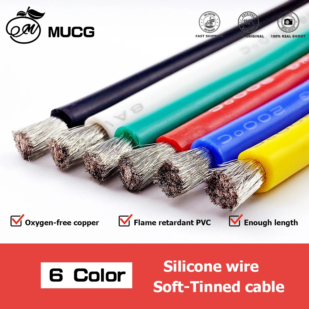 

Silicone cable blue wire 18 awg car Automotive wires electrical electric cables 8awg 10awg 12awg 14awg 18awg 20awg 22awg 24awg