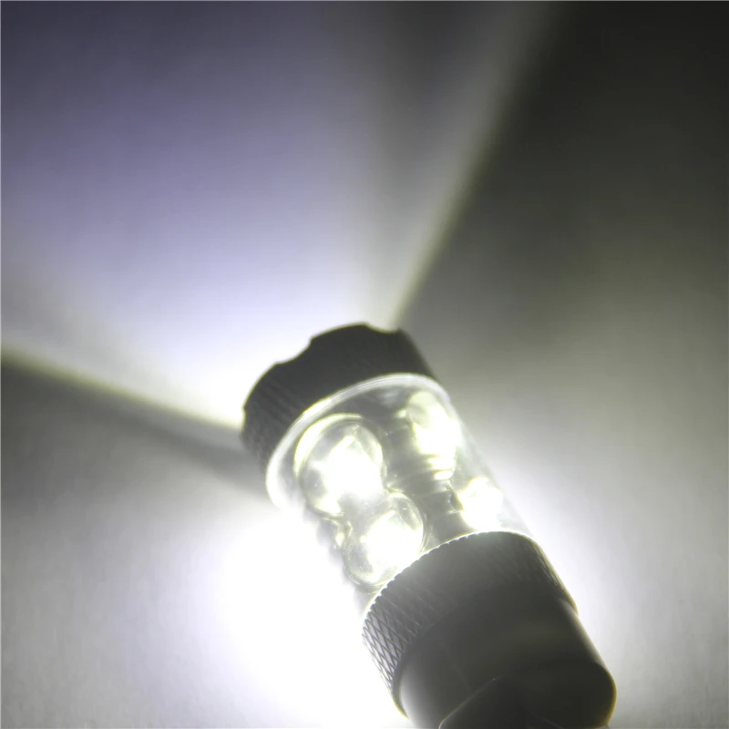 

1PCS * 50W 1156 S25 P21W BA15S 6000K White LED Turn Signal Light Backup High Power 50W Led Reverse Lamp DC12V 360 Degree Beam