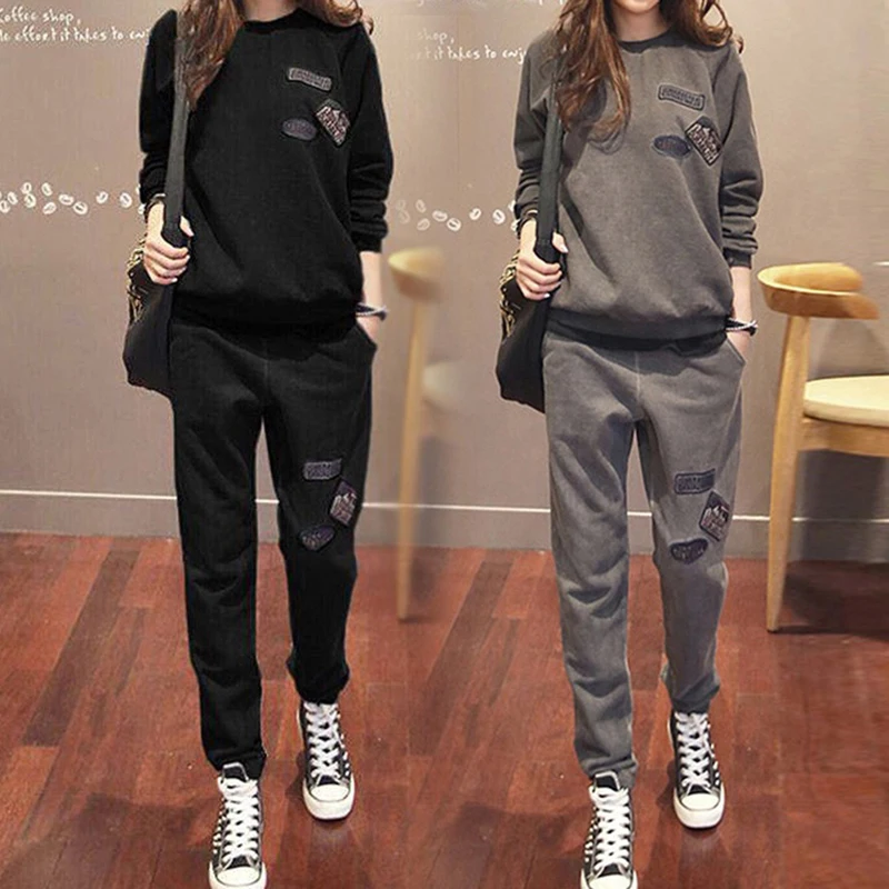 WANYUCL 2020 осень и зима новый с круглым вырезом плюс бархатный толстый Свободный