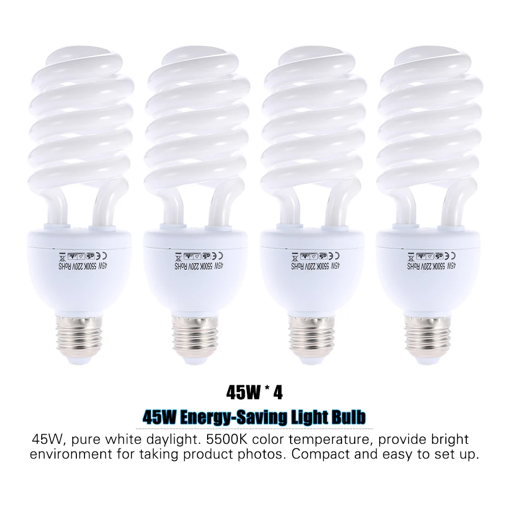 Набор для фотосъемки Andoer фоны крепление в виде рыбы отражатель белый