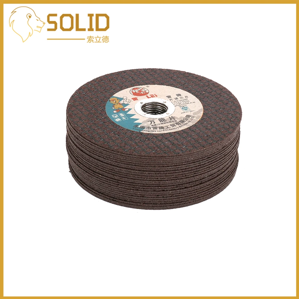 

Resin Cutting Disc Grinding Wheels Metalworking Disc For Cutting Iron Metal Stainless Steel Brown 10 - 50Pcs 105x16x1.2mm