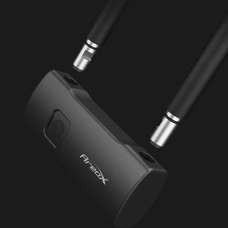Новый смарт замок Youpin AreoX U8 с идентификацией по отпечатку пальца противоугонная