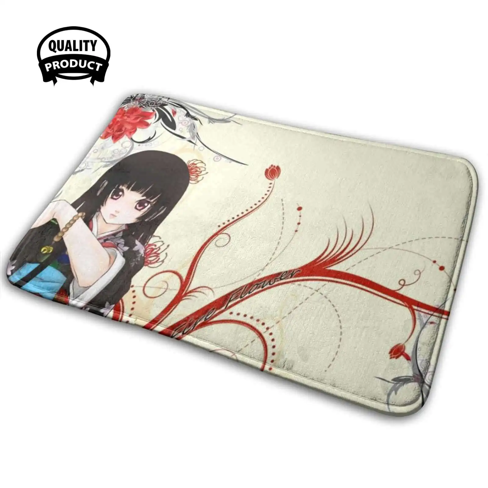 Энма Ай Аниме 3D Товары для дома Мат Руг Ковер Подушка Рот Зубы Возбуждающий Грех Хентай ХХХ Грустный Мальчик Девочки.