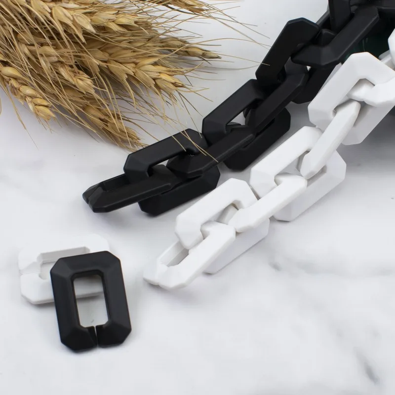 

Fashion Acrylic DIY Beads for Jewelry Making Connector Link Chain on Neck Sunglasses Mask Lanyard Holder Handicraft Accessories