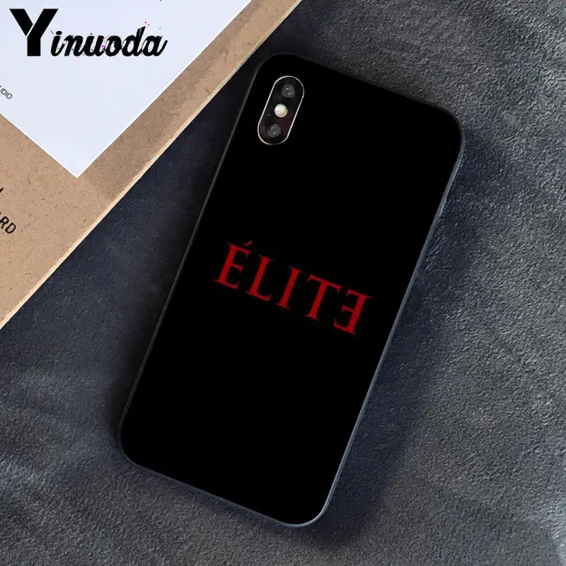 Yinuoda испанский ТВ серии Elite Новинка Fundas чехол для iPhone X XS MAX 6 6s 7 7plus 8 8Plus 5 5S SE XR 11 11pro max