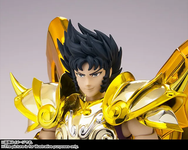

BanDai Saint Seiya Shura Gold Saint Cloth Myth EX Capricorn Action Figure Toys Assemble Model Toys Figures for Children Kids