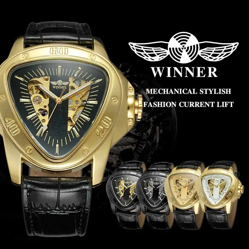 Победитель автоматические механические мужские наручные часы военные армейские