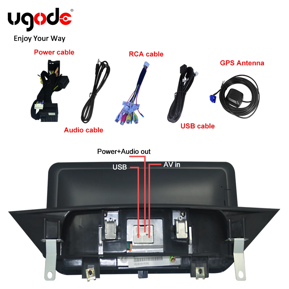 Ugode Android 9 0 для BMW X1 E84 автомобильный мультимедийный плеер GPS-навигация 10 25 дюймовый