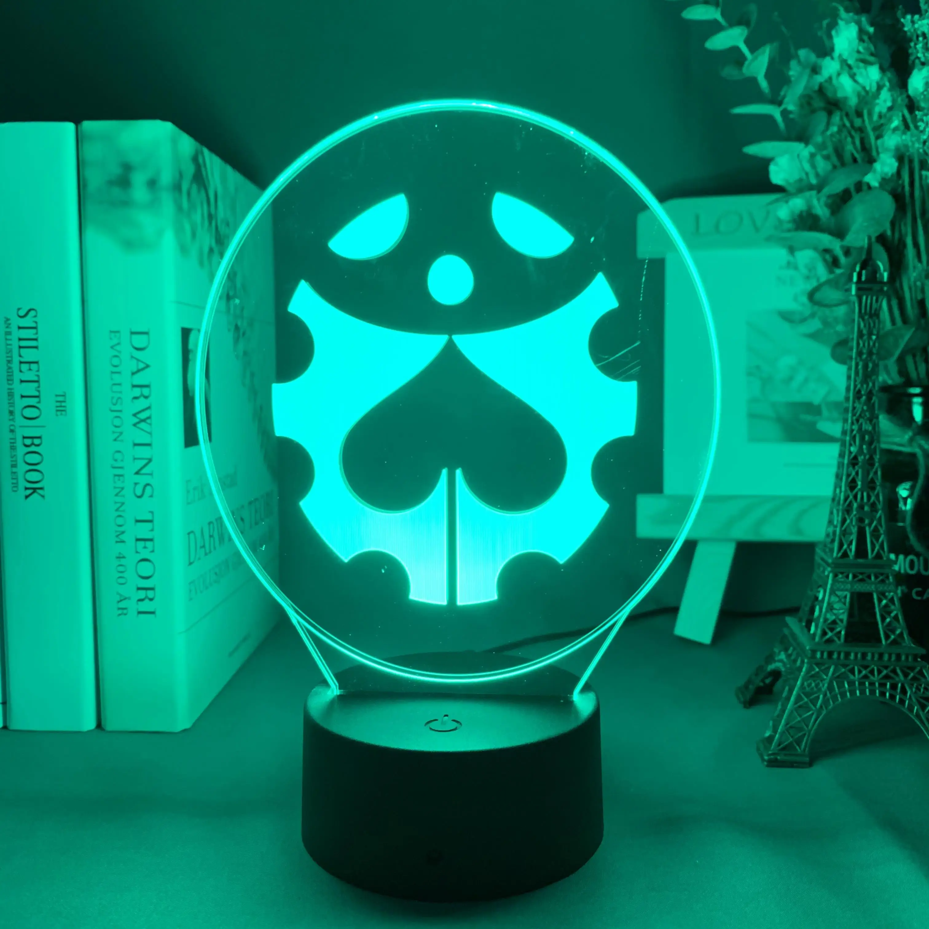 

Светодиодный ночник с логотипом манга Джоджо невероятные приключения, сенсорный цветной светильник для детской спальни, Декор 3D, Подарочны...