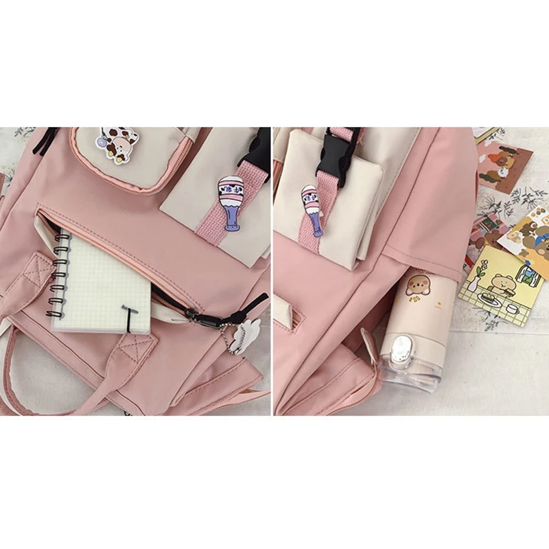 

Backpack Waterproof Backpacks Fancy High School Bags for Teenage Girl Cute Travel Rucksack