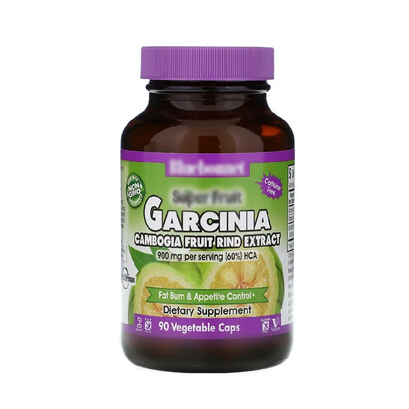 HCA Hydroxy Citric acid Carcinia Cambogia Fruit Rind Slim Fat Burn Weight management 90caps/bottle