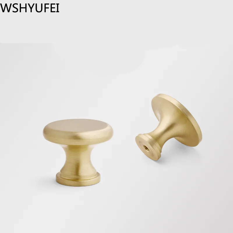 Горячая Распродажа легкий латунные маленькие ручка ящика шкафа дверная шкафчик