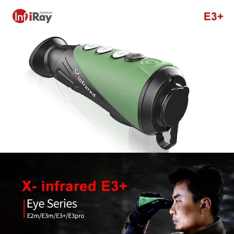 

X- infrared E3+ Thermal Imaging Night Vision Goggles Digital Laser Infrared Thermal Vision Monocular Thermal Imager for Hunting