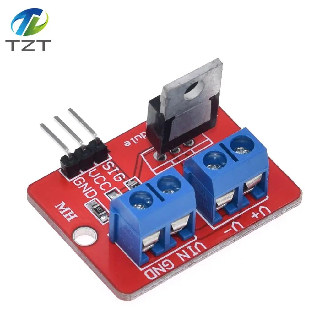 0-24V Топ Mosfet Кнопка IRF520 драйвер MOS модуль для Arduino MCU ARM Raspberry pi | Электронные
