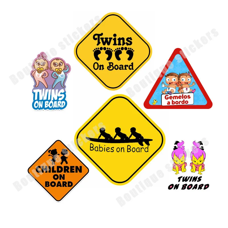 Автомобильное украшение для детей на борту самоклеящиеся детские наклейки Лидер