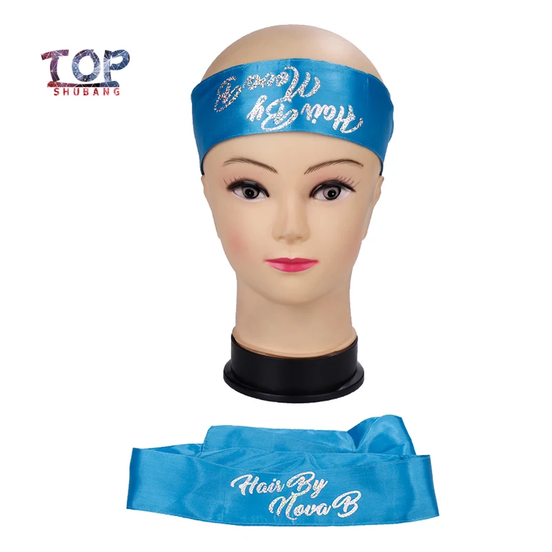 Индивидуальный логотип Роскошный 100% человеческих волос Virgin упаковка атласная